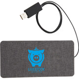 Ultra Thin Fabric Wireless Promotional Charging Pad - view 1
