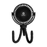 Custom Logo Portable Rechargeable Fan - Flexible Tripod - view 1