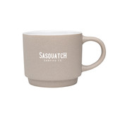 Custom Branded Pebble Grain Ceramic Mug - 18 oz. - view 2