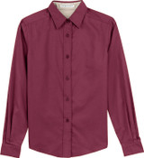 Port Authority® Long Sleeve Easy Care Custom Shirt - Women's - view 4