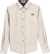 Port Authority® Long Sleeve Easy Care Custom Shirt - Women's - view 1