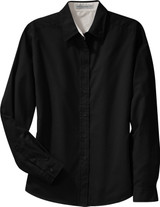 Port Authority® Long Sleeve Easy Care Custom Shirt - Women's - view 2