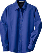 Port Authority® Long Sleeve Easy Care Custom Shirt - Women's - view 14
