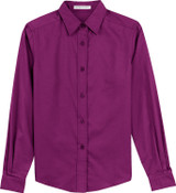 Port Authority® Long Sleeve Easy Care Custom Shirt - Women's - view 8