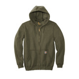 Carhartt® Midweight Hooded Zip-Front Custom Sweatshirt - view 4
