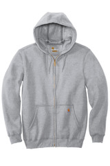 Carhartt® Midweight Hooded Zip-Front Custom Sweatshirt - view 9