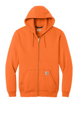 Carhartt® Midweight Hooded Zip-Front Custom Sweatshirt - view 7