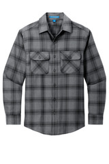 Port Authority® Plaid Flannel Promotional Shirt - Men's - view 4