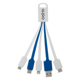 5-In-1 Flat Noodle Custom Charging Cables w/ Type-C - view 3