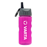 Translucent Ergonomic Grip Custom Sports Bottle w/ Flip Straw Lid - 22 oz. - view 1