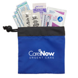 Sun Care Promotional First Aid Kit w/ Cinch Pouch - view 1