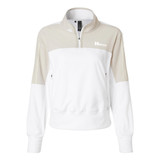 Adidas® Custom Logo Women's Fleece Quarter-Zip Pullover - view 1