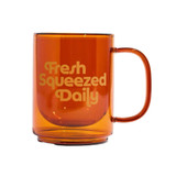 Custom Logo Created Co. Cove Glass Mug - 12 oz. - view 1