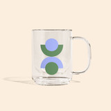 Custom Logo Created Co. Cove Glass Mug - 12 oz. - view 3