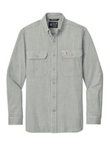 Carhartt® Custom Logo Rugged Flex® Plaid Long Sleeve Shirt - view 2