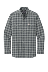 Carhartt® Custom Logo Rugged Flex® Plaid Long Sleeve Shirt - view 3