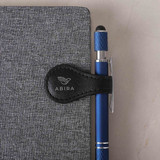 Pen Perch Deluxe Custom Logo Magnetic Notebook Pen Holder - view 1