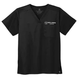 WonderWink® WorkFlex™ Custom V-Neck Top w/ Pocket - view 2