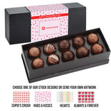 Belgian Chocolate Truffle Box 6-Pack - view 2