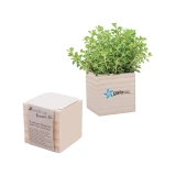 Custom Logo Wooden Cube Blossom Kit - 3