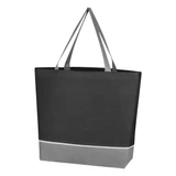 Non-Woven Custom Overtime Tote Bag - 17.5