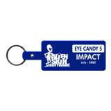 Rectangle Soft Custom Key Tag - view 1