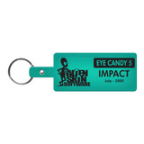 Rectangle Soft Custom Key Tag - view 11