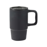 Camden Ceramic Promotional Mug w/ Lid - 13 oz. - view 2