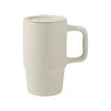 Camden Ceramic Promotional Mug w/ Lid - 13 oz. - view 4