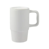 Camden Ceramic Promotional Mug w/ Lid - 13 oz. - view 5