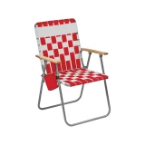 Custom Retro Webbing Chair w/ Cupholder - view 4