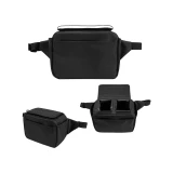Custom Logo Outpost rPET Cooler Belt Bag - 2 Can - view 1