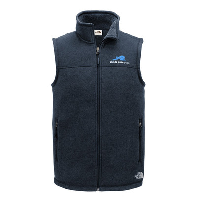 The North Face® Sweater Custom Fleece Vest - Men's