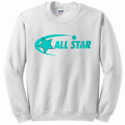 Gildan® Crewneck Logo Sweatshirt - White