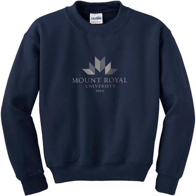 Gildan® Crewneck Logo Sweatshirt - Youth - Colors