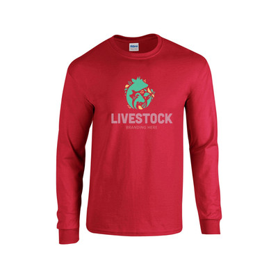 Gildan® Long Sleeve Promotional T-Shirt - Colors