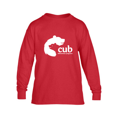 Gildan® Heavy Cotton Custom Youth Long Sleeve T-Shirt - Colors