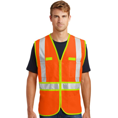 CornerStone Dual-Color Custom Safety Vest