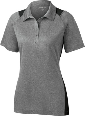 Sport-Tek® Heather Colorblock Contender Custom Polo Shirts - Women's