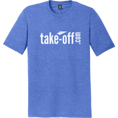 District® Perfect Tri Crew Custom T-Shirts - Men's - Colors
