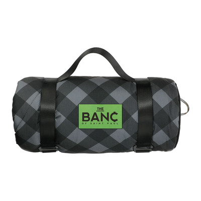 High Sierra Roll-Up Puffy Promotional Sherpa Blanket