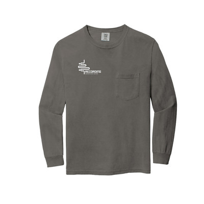 Comfort Colors® Heavyweight Ring Spun Custom Long Sleeve Pocket Tee