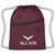 Two-Tone Custom Drawstring Bag w/ Pocket - thumbnail 7