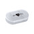 3-Compartment Oval Translucent Custom Pill Case - thumbnail 3
