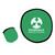 Two-Tone Custom Flying Disc w/ Pouch - 10