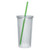 Double Wall Hot/Cold Custom Tumbler w/ Straw - 24 oz. - thumbnail 5