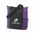 Two-Tone Zippered Eco-Friendly Custom Tote Bag - 14