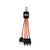 Heather Braided 3-in-1 Light Up Custom Charging Cable Keychain - thumbnail 4