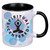 Two-Tone Ceramic Custom Coffee Mug - 11 oz. - thumbnail 2