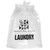 Poly Draw Custom Tote Bag - 9.5